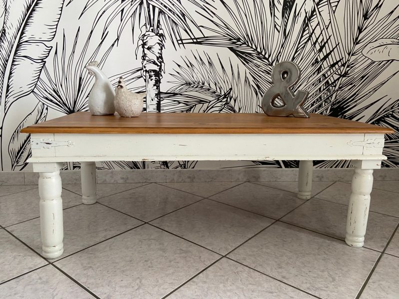 VENDU -Table basse avec effets usés – Image 8